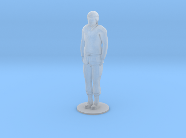 Female Soldier Standing (1/48) 3d printed