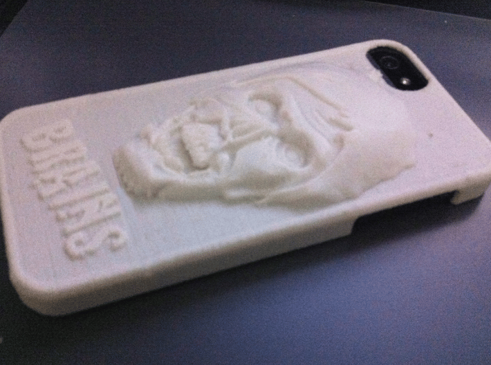Zombie Iphone 5 and 5s case 3d printed 