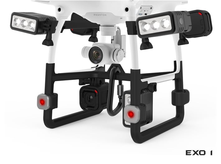 EXO 1  Search & Rescue Exoskeleton - Frame 3d printed View 5