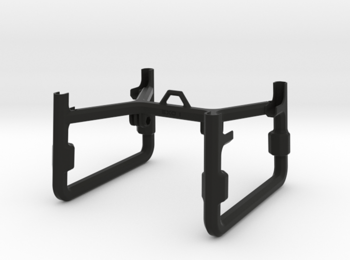 EXO 1  Search & Rescue Exoskeleton - Frame 3d printed Rugged Black - Strong Flexible Plastic