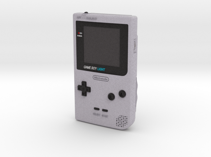 frustrerende system hulkende 1:6 Nintendo Gameboy Light (Silver) (F39YRPUHD) by DoctorOctoroc