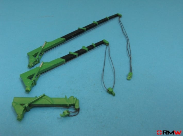 HO/1:87 Mini Crawler Crane Set C kit 3d printed [en]painted and assembled
[de]bemalt und gebaut