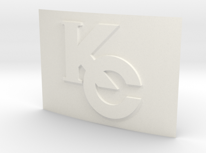 Smaller Kaiba Corp Belt Buckle 3d printed 