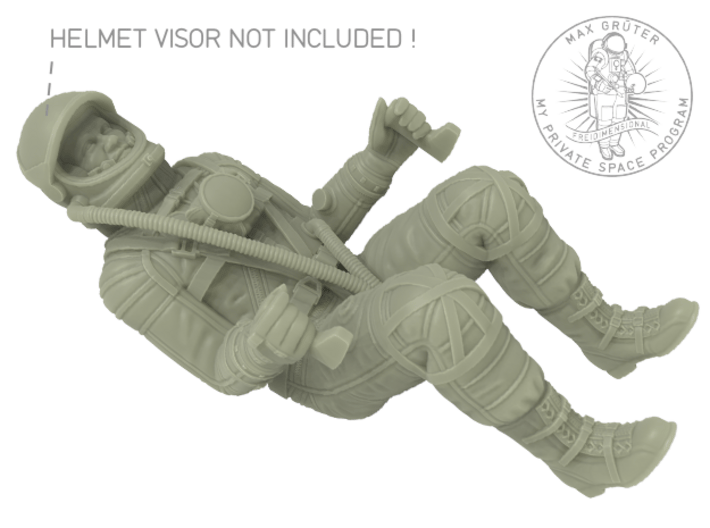 Mercury Astronaut / 1:12 3d printed 