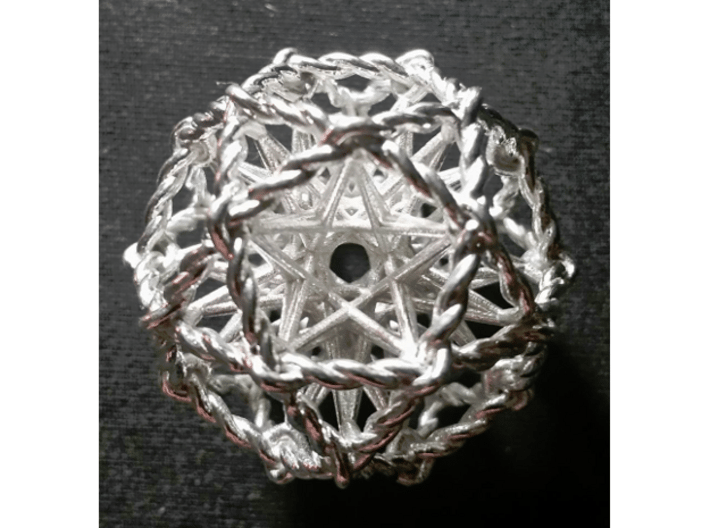 Ultra Penta Sphere 1.6&quot; 3d printed