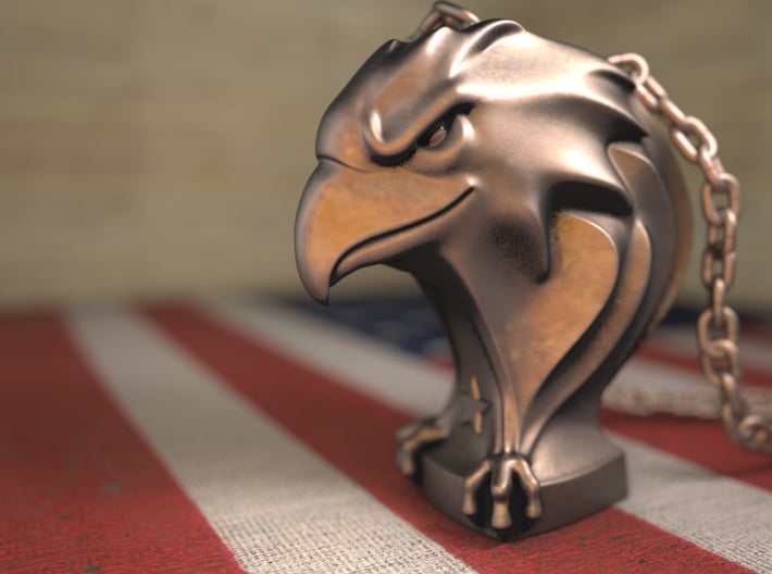 Eagle(Pendant) 3d printed 