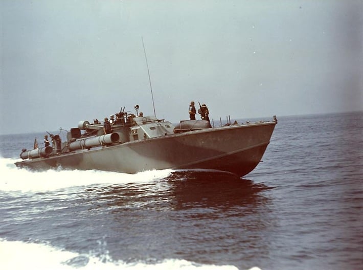 1/48 Aft Torpedo Tubes for PT Boats 3d printed 