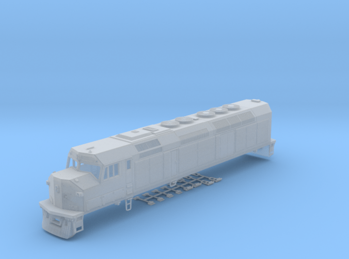 HO Scale Metra METX EMD F40C Locomotive Decal Set