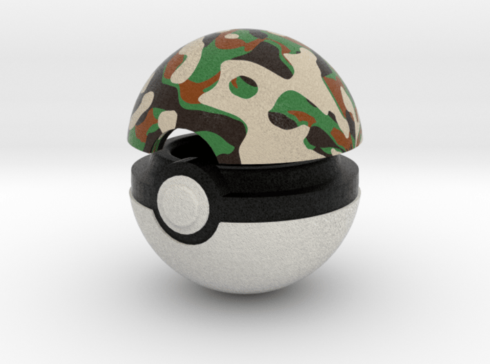 Pokeball (Safari) 3d printed 