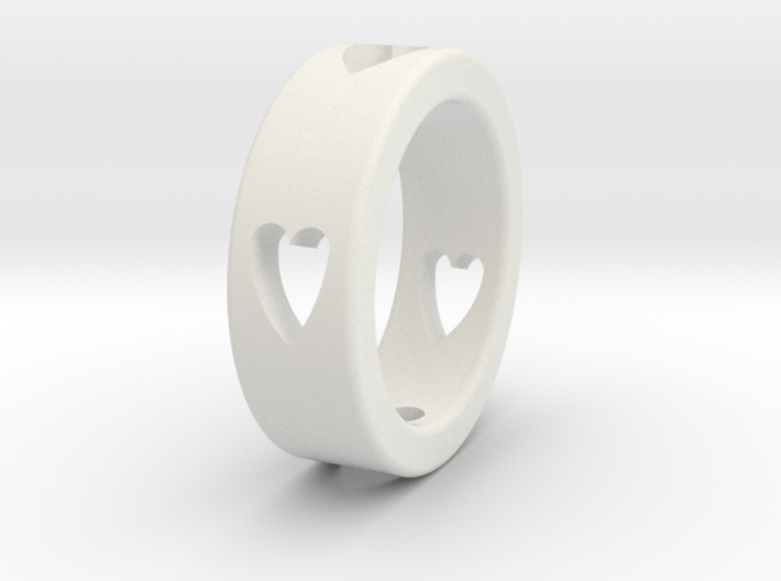 LOVE RING Size-11 3d printed