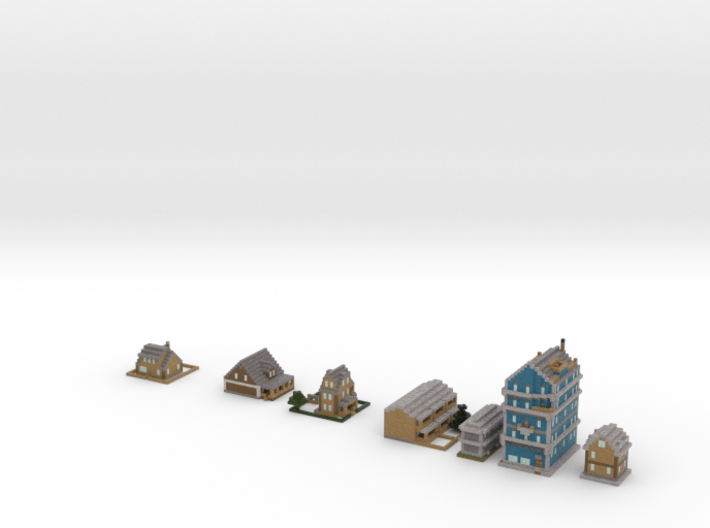 Houses 3d printed 