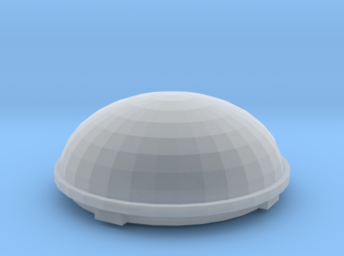 1/25 1/24 Satellite dome for semi truck RV 3d printed