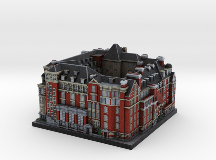 Church Commissioners Office Westminster 5 x 4  3d printed 