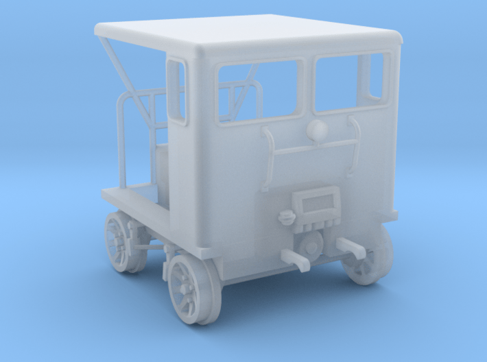 Maintenance-Of-Way Motor Car 1-87 HO Scale (Fixed) 3d printed 