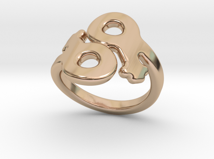 Saffo Ring 18 – Italian Size 18 3d printed 