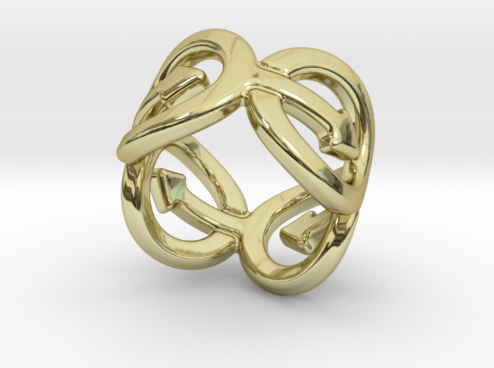 Coming Out Ring 18 – Italian Size 18 3d printed 