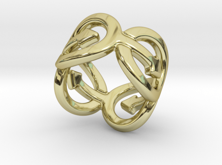 Coming Out Ring 31 – Italian Size 31 3d printed