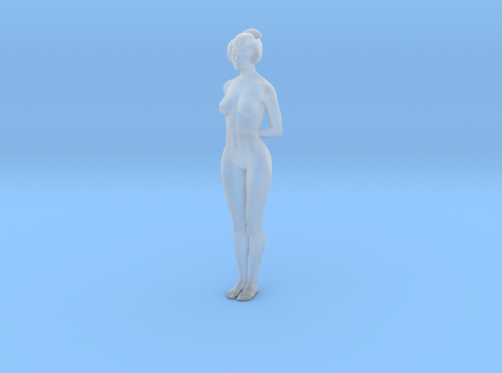 Classical Japanese girl 010 1/24 3d printed
