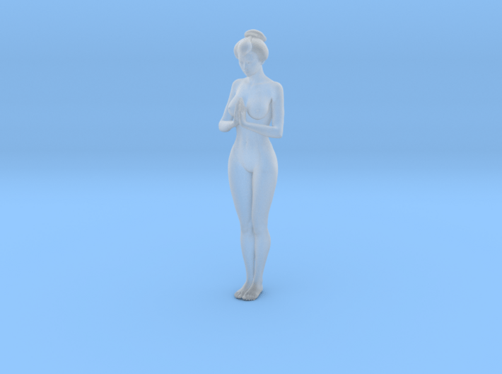 Classical Japanese girl 016 1/24 3d printed