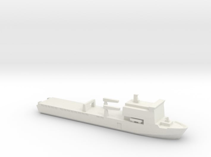 Bay-class landing ship, 1/1800 3d printed 