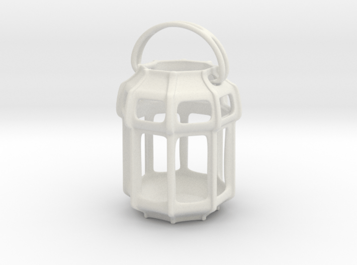 Lantern Octagon Oriental: Miniature 3d printed