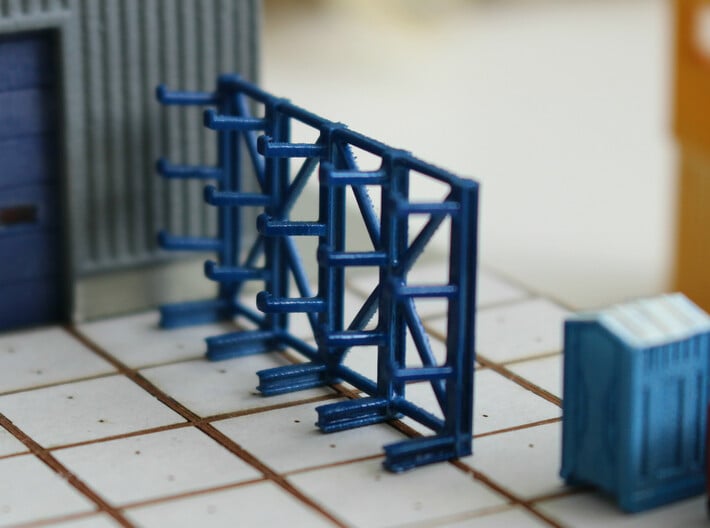 N Scale Cantilever Rack 3pc 3d printed 