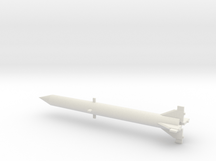 1/144 Scale Redstone Missile 3d printed