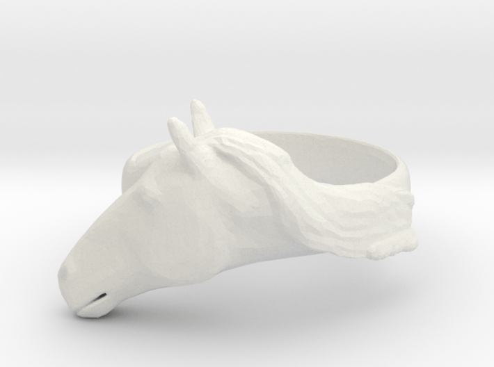 Horse Ring - Unspecified Size 3d printed