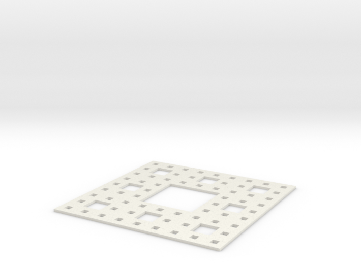 Sierpinski carpet Level 3 3d printed 