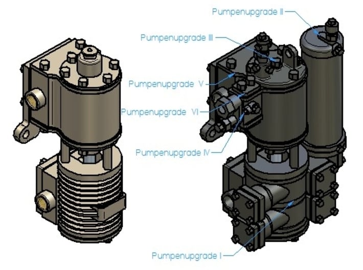 Pumpenupgrade I 3d printed 
