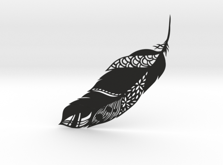 Feather Ornate 3d printed