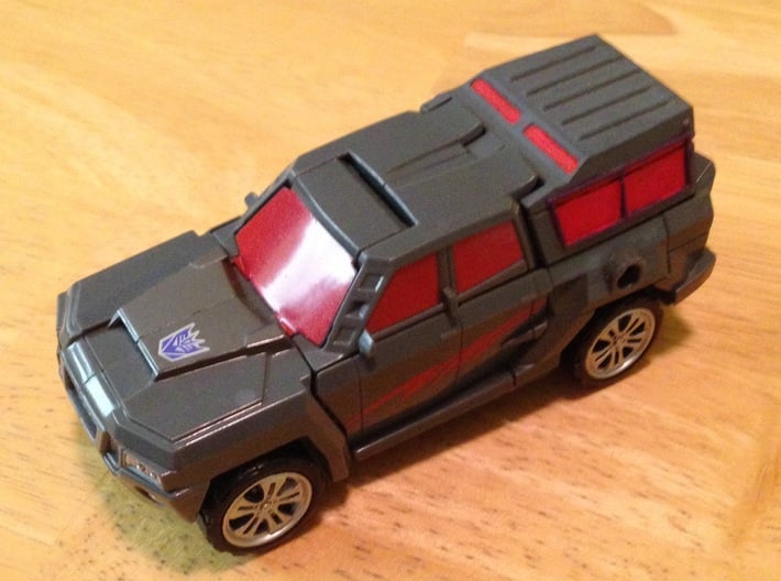 Trunk Fill Assembly - Shield Type 3d printed Truck Mode