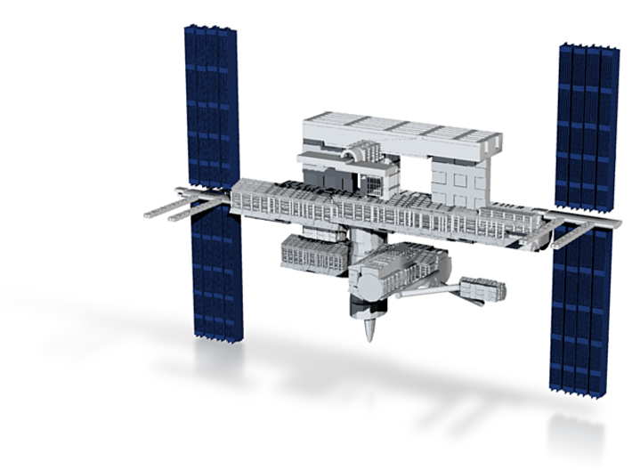 ISS (The International Space Station) 3d printed 