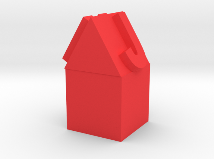 Pencil Topper House 3d printed