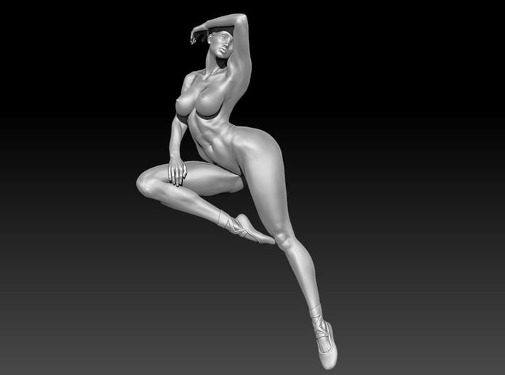 Dance Girl 001 in 32CM 3d printed 