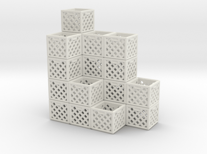 Milk Crate Stack 1 3d printed 