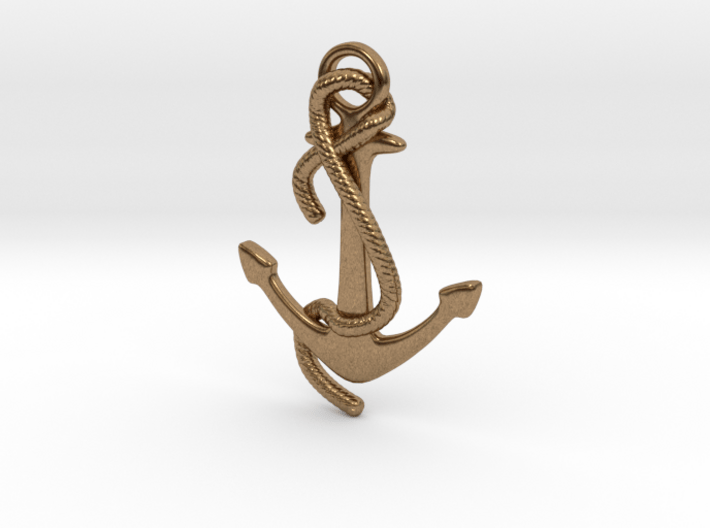 Anchor Earring 3d printed 