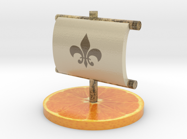 Orange Fleet 3d printed 