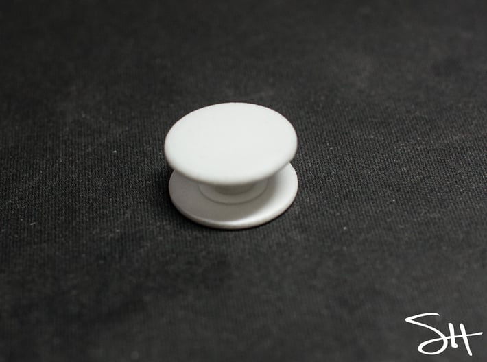 Bearing Cap for Fidget Spinner - Skateboard Size 3d printed Together