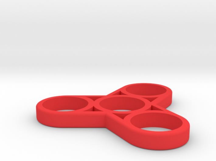 The Triplex - Fidget Spinner 3d printed 