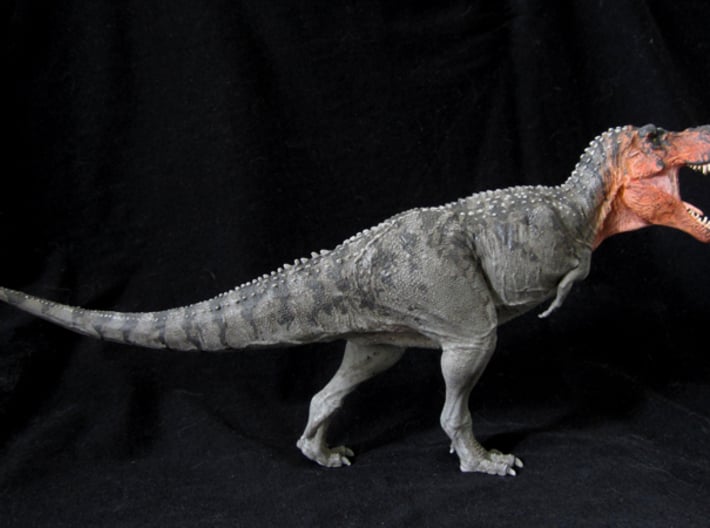 Tyrannosaurus rex 1/72 Krentz 3d printed PLEASE NOTE- This is 1/40 model (12" long) that is available at www.dansdinosaurs.com or urzeitshop.de.  It is basically the same model only larger with more detail.
