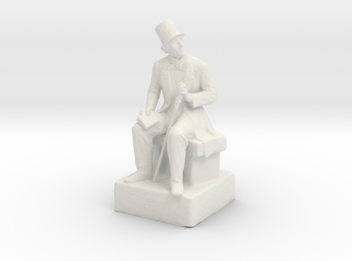 H.C. Andersen sculpture 3d printed