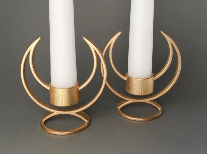 Solstice Candle Holder  3d printed Order a pair!