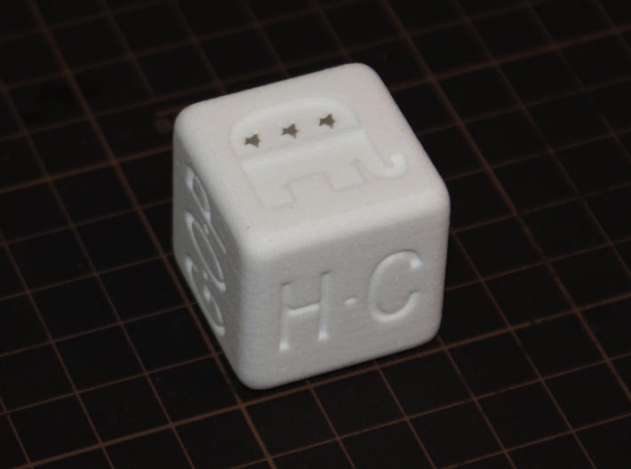 Super Dice for Tuesday : S 3d printed 