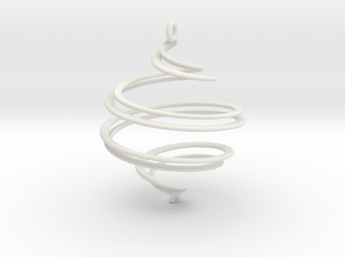Spiral Ornament 2 3d printed 