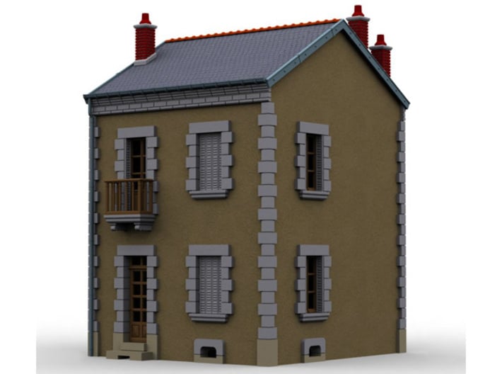 HOviM11 - Modular city house N°2 3d printed 