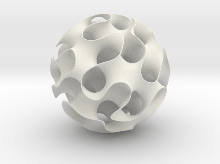 Gyroid, round, 164mm 3d printed 