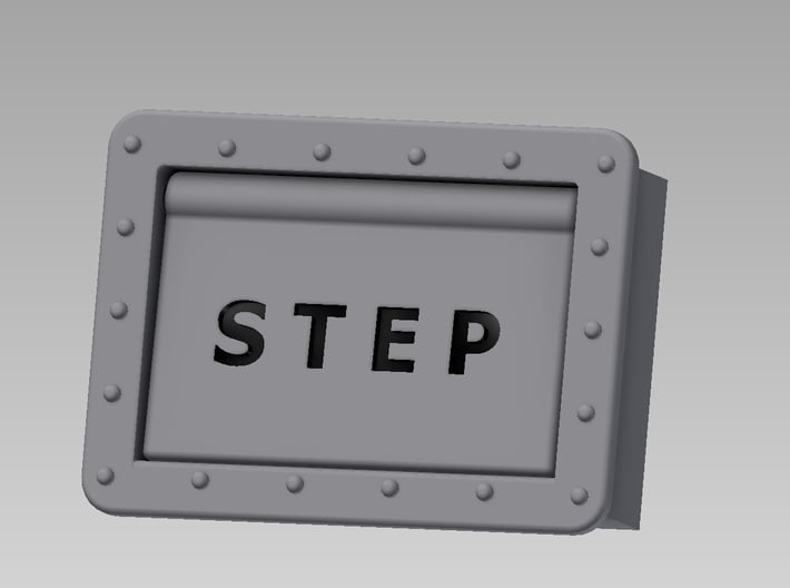 Step Box Assembly 3d printed