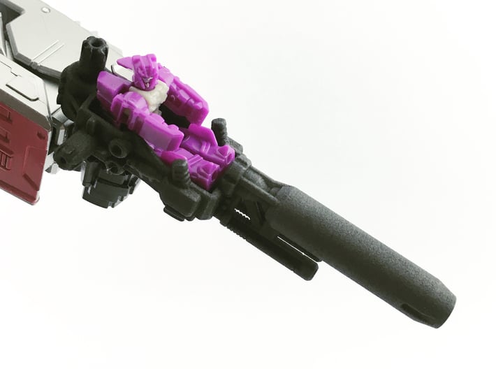 TR "Nucleon" Hand Blaster for CW Leader Megatron 3d printed 