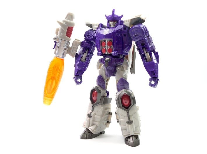 G1 Styled Helm for TR Galvatron 3d printed